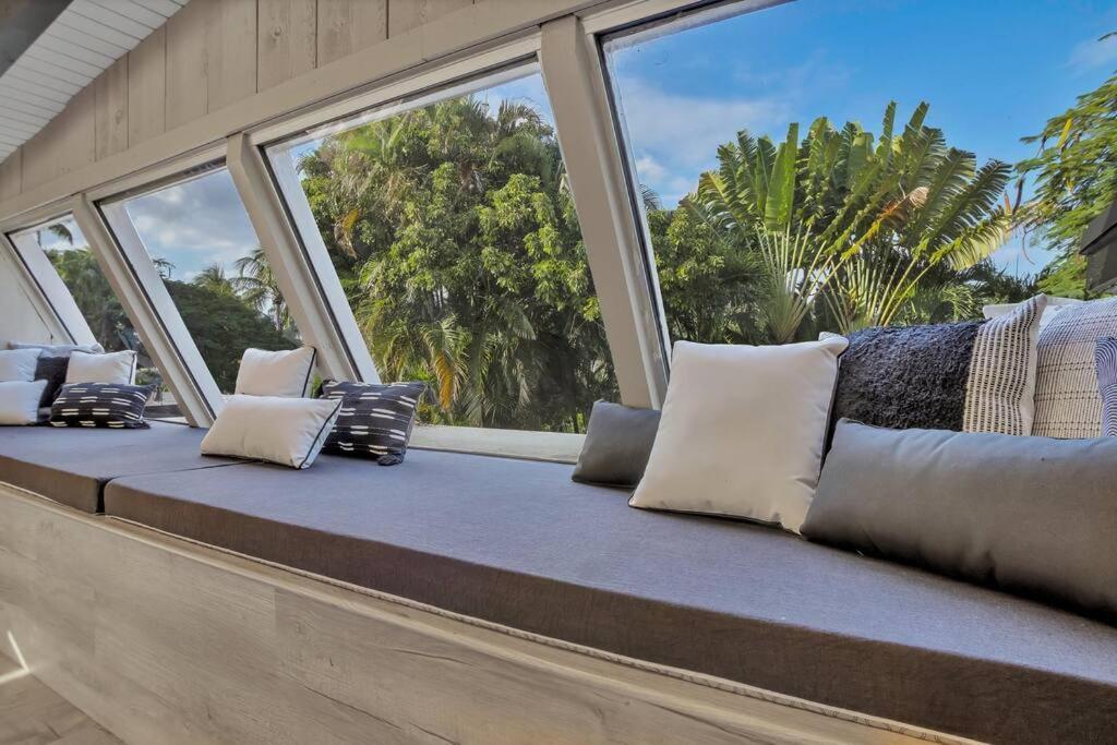 Stunning 2 Story Villa With Pool Fort Lauderdale Eksteriør billede